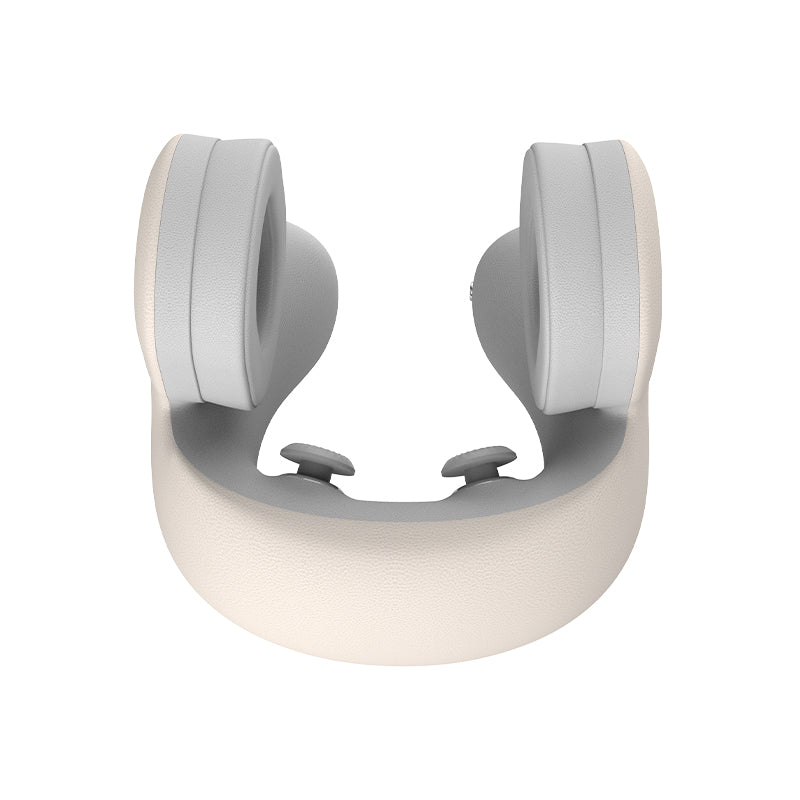 Dreamlights Portable Neck Massager Pillow with Headphones and Memory Foam