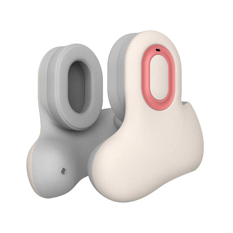 Dreamlights Portable Neck Massager Pillow with Headphones and Memory Foam
