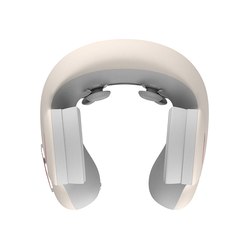 Dreamlights Portable Neck Massager Pillow with Headphones and Memory Foam