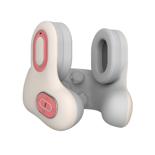 Dreamlights Portable Neck Massager Pillow with Headphones and Memory Foam