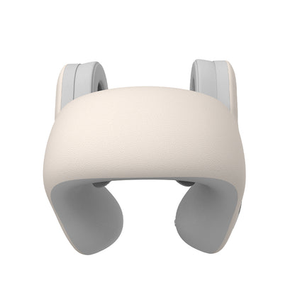 Dreamlights Portable Neck Massager Pillow with Headphones and Memory Foam
