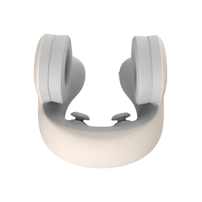 Dreamlights Portable Neck Massager Pillow with Headphones and Memory Foam